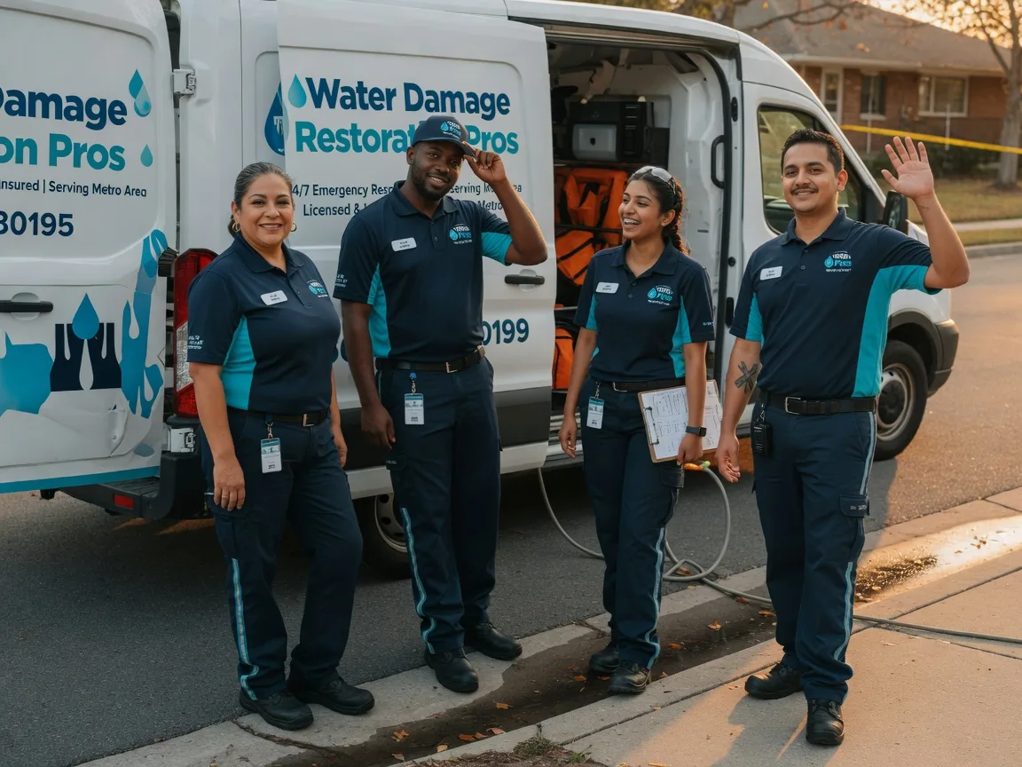 Water Damage Restoration company in Newhall, IA